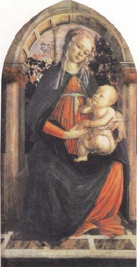 Sandro Botticelli Madonna and Child or Madonna of the Rose Garden Spain oil painting art
